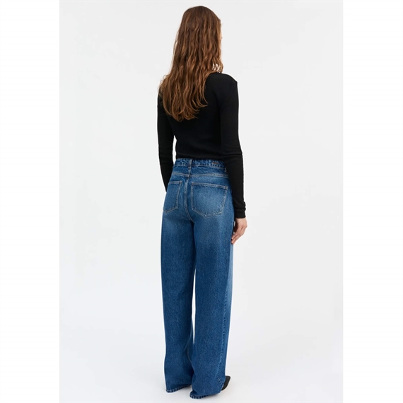 Skall Studio Maddy Straight Jeans, Vintage Washed Blue